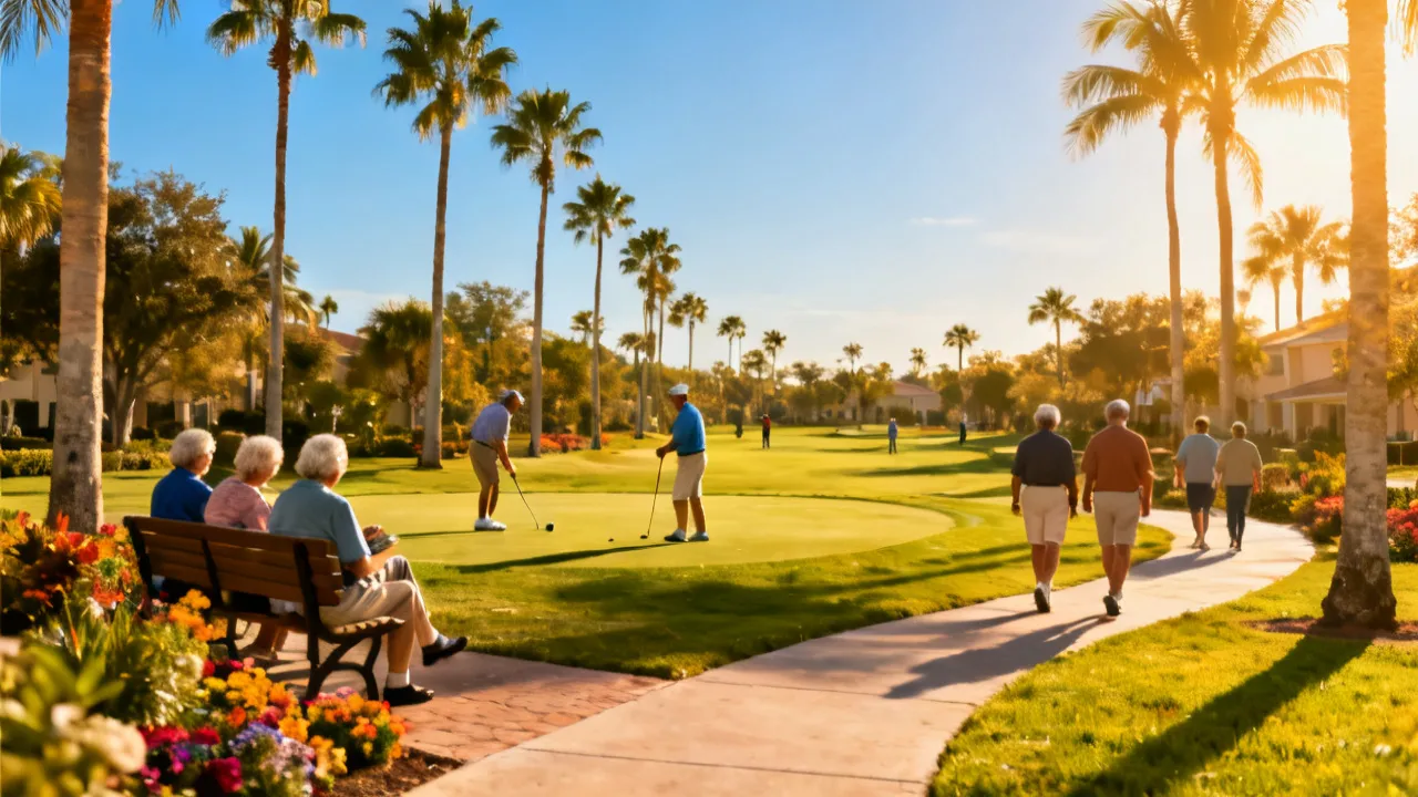 Discovering Communities with 55places Florida