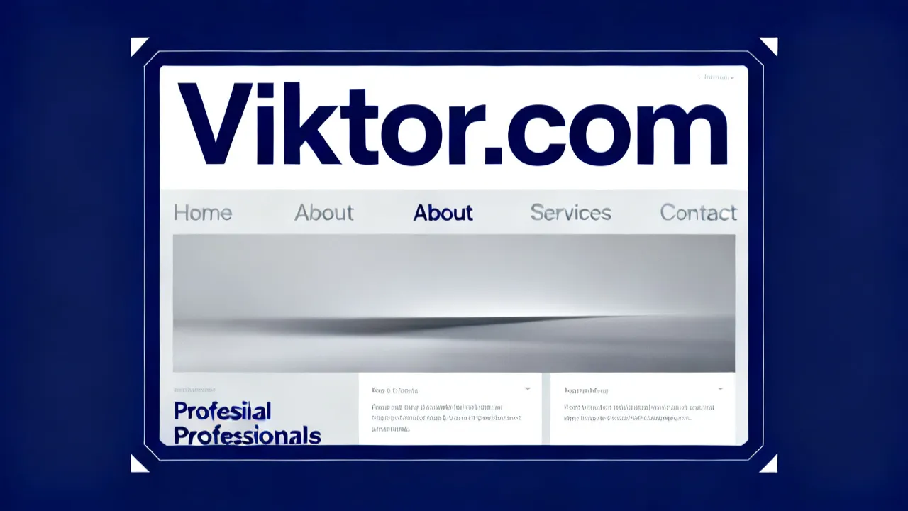 Digital Solutions with Viktor.com